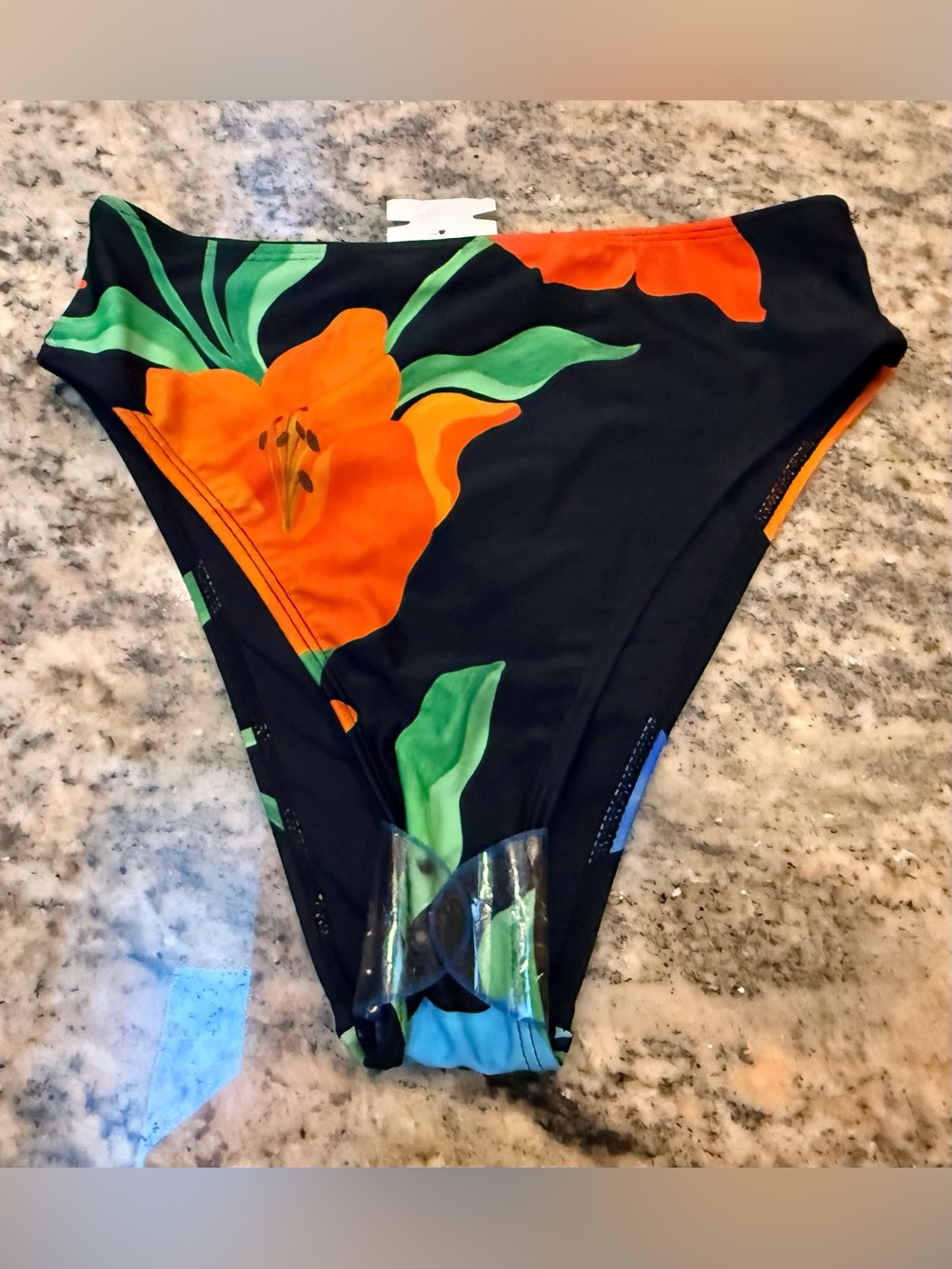 NWT Nordstrom Floral Bikini Swimsuit Bottoms – Tropical Print – US 6 / EU 38